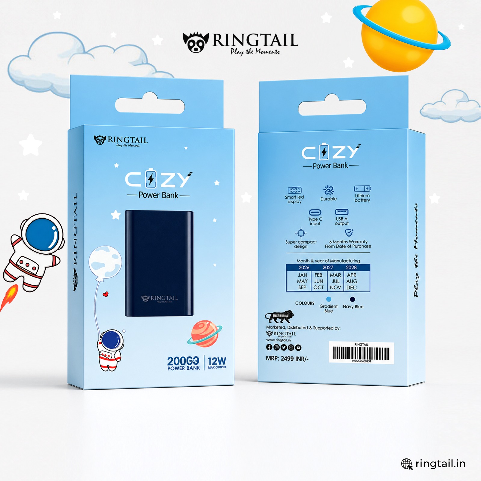 Cozy 20000mAh Power Bank - Image 2